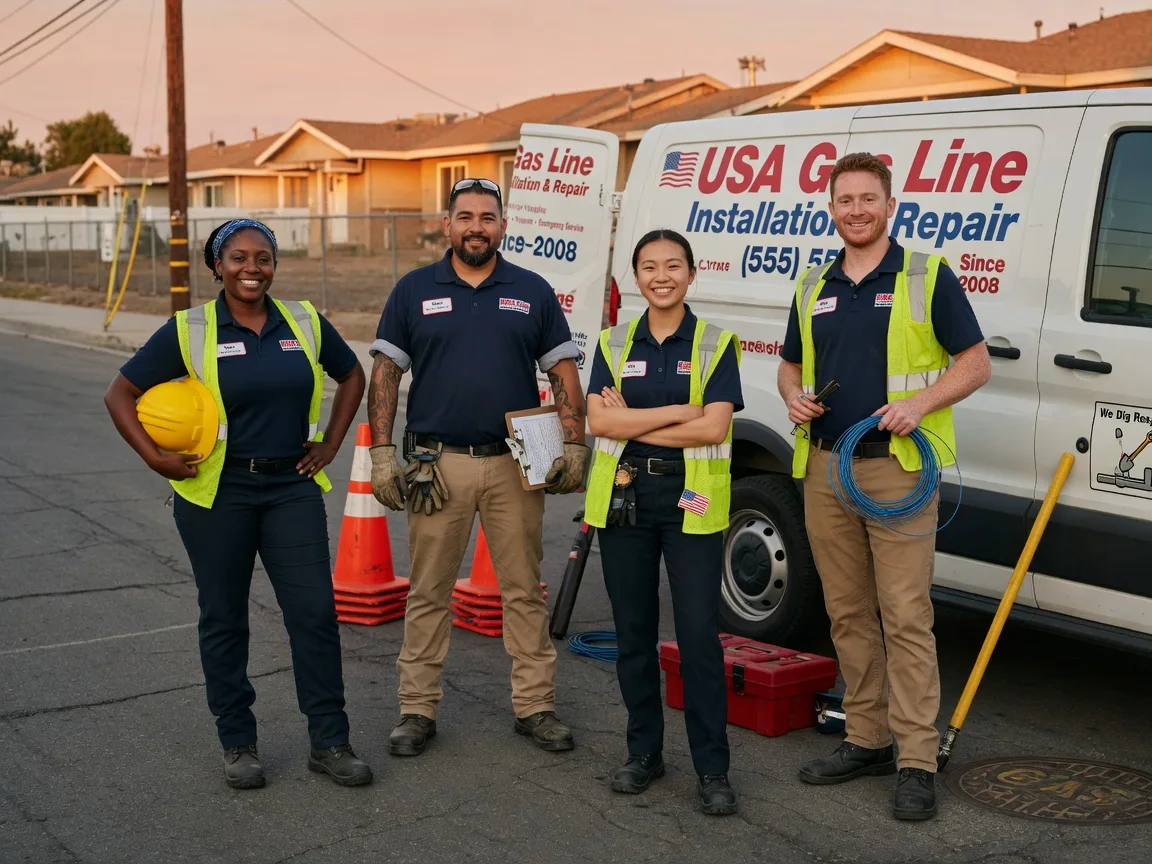 Gas Line Installation company in Pyote, TX